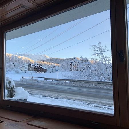 Waldheim Pension Laax Wohnung Exteriér fotografie